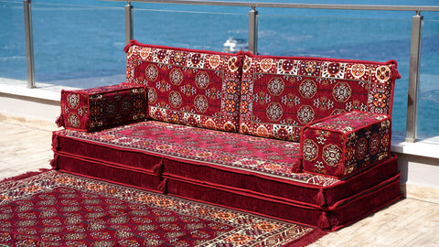 Single Sofa Set, Arabic Sofa, Floor Cushions, Arabic Jalsa