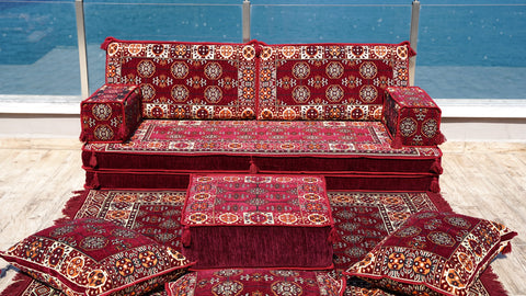 Single Sofa Set, Arabic Sofa, Floor Cushions, Arabic Jalsa