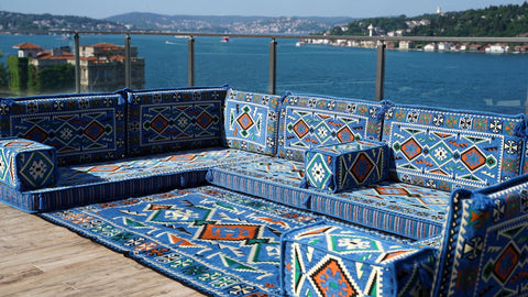 8 Thickness U Sofa Set, Turkish Seating Sofa, Arabic Majlis Sofa, Arabic Jalsa