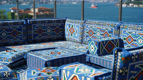 8 Thickness U Sofa Set, Turkish Seating Sofa, Arabic Majlis Sofa, Arabic Jalsa