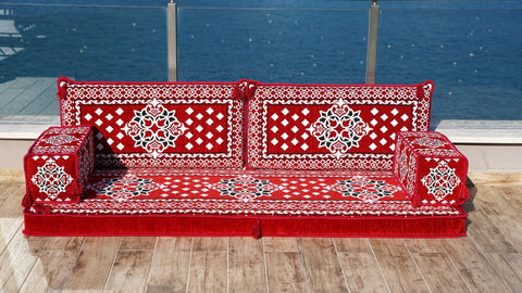 8 Thickness Loveseat, Moroccan Sofa Set, Floor Cushions