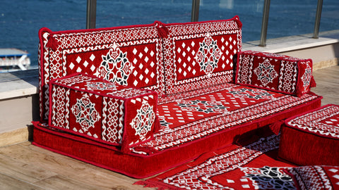 Single Sofa Set, Floor Cushions, Moroccan Sofa Seating