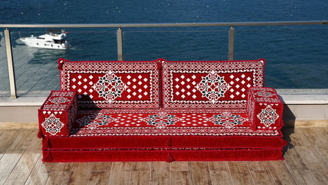 8 Thickness Loveseat, Moroccan Sofa Set, Floor Cushions