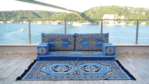 Single Sofa Set, Floor Seating Sofa, Arabic Jalsa