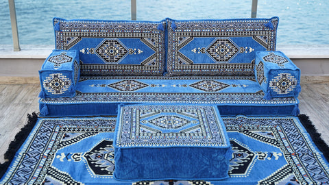 Single Sofa Set, Floor Seating Sofa, Arabic Jalsa