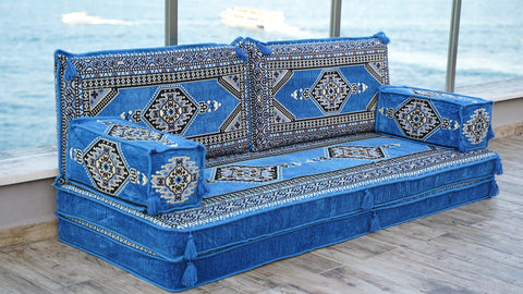 Loveseat Sofa, Arabic Jalsa, Moroccan Sofa Seating, Turkish Sofa