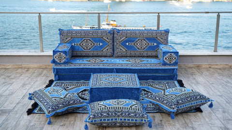 Single Sofa Set, Floor Seating Sofa, Arabic Jalsa