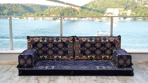 Loveseat Sofa, Moroccan Sofa, Floor Seating Set