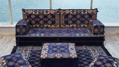 Single Sofa Set, Moroccan Sofa, Floor Cushions Seating