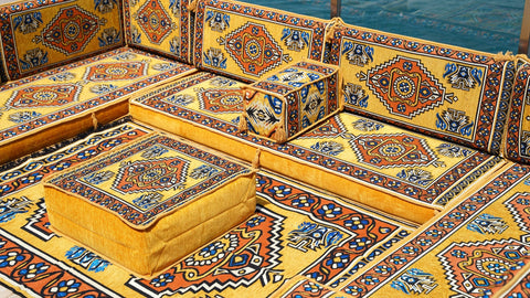 8 Thickness U Sofa Set, Arabic Sofa, Moroccan Sofa Set, Turkish Sofa Seating