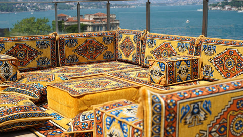 8 Thickness U Sofa Set, Arabic Sofa, Moroccan Sofa Set, Turkish Sofa Seating