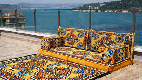 Single Sofa Set, Arabic Jalsa, Floor Seating Sofa