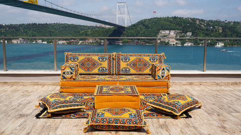 Single Sofa Set, Arabic Jalsa, Floor Seating Sofa