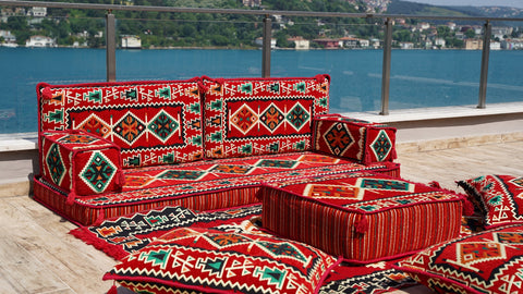 Single Sofa Set, Moroccan Sofa, Arabic Jalsa Set