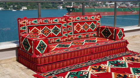 Single Sofa Set, Moroccan Sofa, Arabic Jalsa Set