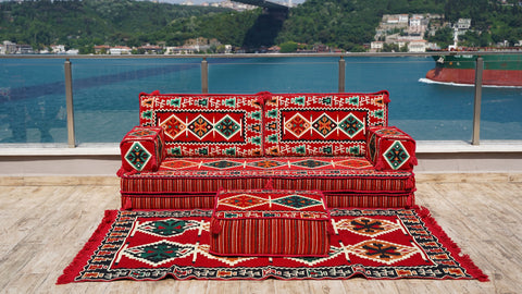 Single Sofa Set, Moroccan Sofa, Arabic Jalsa Set