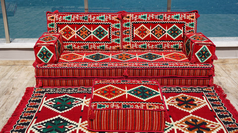 Single Sofa Set, Moroccan Sofa, Arabic Jalsa Set