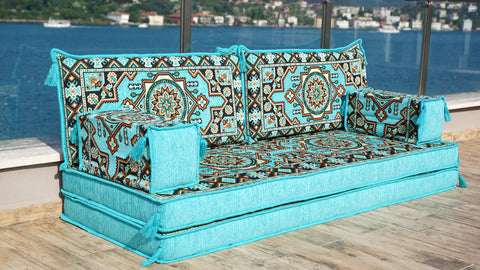 Loveseat Sofa Seating, Arabic Jalsa, Moroccan Sofa Set