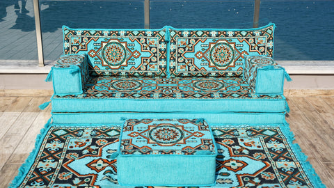 Single Sofa Set, Arabic Jalsa, Turkish Floor Seating