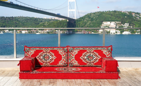 8 Thickness Single Seating Sofa, Moroccan Sofa Set, Turkish Seating