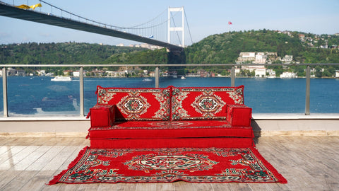 8 Thickness Single Seating Sofa, Moroccan Sofa Set, Turkish Seating