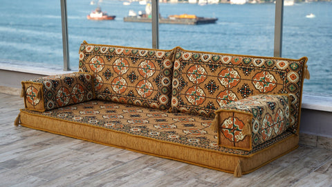 8 Thickness Single Seating Sofa, Moroccan Sofa, Turkish Seating Sofa