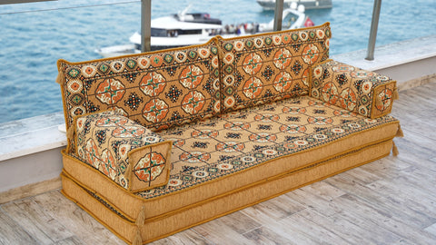 Single Sofa Set, Moroccan Sofa, Turkish Sitting Pillows