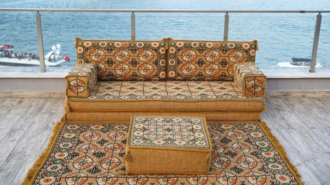 Single Sofa Set, Moroccan Sofa, Turkish Seating Sofa