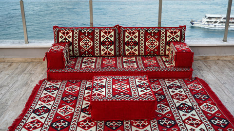 Single Sofa Set, Arabic Jalsa, Turkish Seating Cushions