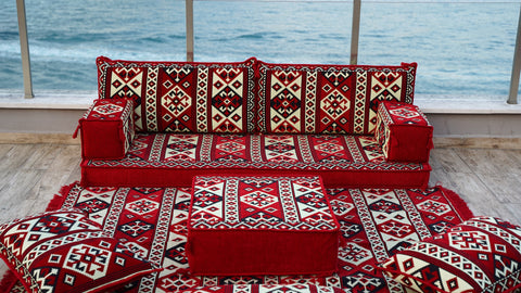 Single Sofa Set, Arabic Jalsa, Turkish Seating Cushions