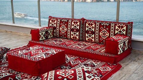 Single Sofa Set, Arabic Jalsa, Turkish Seating Cushions