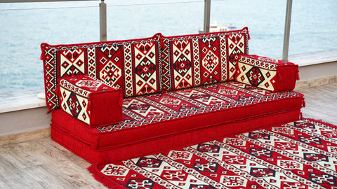 Single Sofa Set, Arabic Jalsa, Turkish Seating Cushions