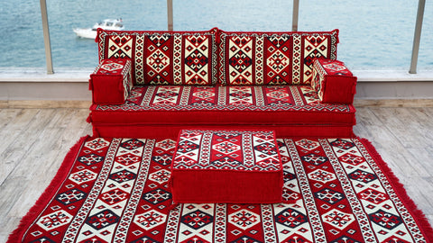 Single Sofa Set, Arabic Jalsa, Turkish Seating Cushions