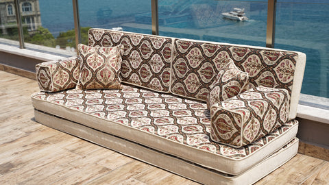 Loveseat Sofa, Arabic Majlis Seating, Floor Sofa Set